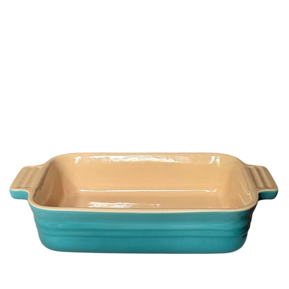 Le Creuset Stoneware classic rectangular baking dish - Small Teal